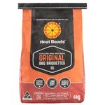 Online Garden Centre Heat Beads Barbecue Briquettes 4kg Set of 4 Bags