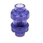 3/4 inch Check Valves, UPVC True Union Swing (No Spring) Check Valves 3/4’’, Slip Swing Full Port Utility Check Valve, SCH80 Socket Pool Ball Check Valve for Backflow Prevention