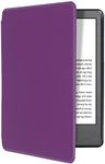 T Tersely Slimshell PU Leather Case Cover for All-New Kindle 11th Generation 2024/2022 Release (Will not fit Kindle Paperwhite or Oasis), Smart Shell Cover with Auto Sleep/Wake - Purple