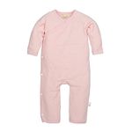 Burt's Bees Baby Baby Organic Coverall, Blossom Quilted, 12 Months