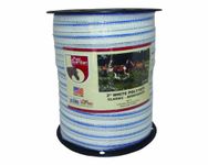 Field Guardian Classic Reinforced Polytape, 2-Inch, White