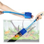 VAYINATO® Double-Sided Blue Sponge Algae Cleaner Brush for Aquariums by Petzlifeworld