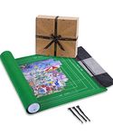 Jaques of London Jigsaw Mat | Roll Up Puzzle Mat for 2000 Piece Jigsaws | Easy to Store | Jigsaw Roll Mat for Adults Jigsaws | Quality Since 1795