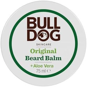 BULLDOG SKINCARE - Original Beard Balm, For Condition & Light Hold, For All Beard Types, 75g