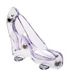 Ibili Chocolate Mould 3D Shoe 12x9,6 cm of Plastic, Transparent/Purple, 12 x 9.6 x 14 cm