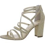 Jessica Simpson Women's Stassey Heel Sandal Pump, Champagne, 11