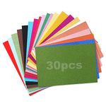 30 Sheets Glitter Cardstock Paper, 250gsm A4 Glitter Paper Sparkling Card for Scrapbook Paper DIY Projects Crafts Birthday Wedding Party Decors (10 Colors)