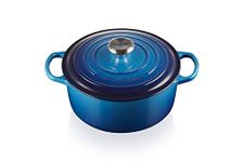 Evo Round Casserole, Dutch Oven 24 Cm-Azure Blue