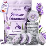 Shower Steamers Aromatherapy - Birthday Gifts for Women, Christmas Gifts Stocking Stuffers, 16 Pack Lavender Shower Tablets with Essential Oils, Self Care Gifts for Women, Mom, Relaxation & Home SPA