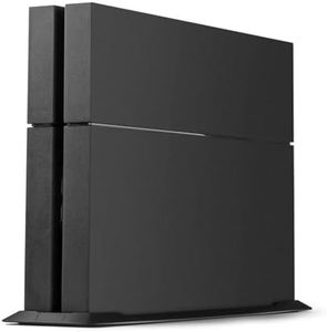 KlsyChry PS4 Vertical Stand for Playstation 4 Console with Built-in Cooling Vents and Non-Slip Feet (Black)