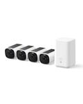 eufy Security eufyCam E40 4-Cam Kit (HomeBase 2), Outdoor Wireless Solar Security Camera, 2K Resolution with Integrated Solar Panel, MaxColor Night Vision, Local Storage, No Monthly Fee