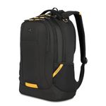 SwissGear Cecil 5505 Laptop Backpack, Black/Gold, 18-Inch, Cecil 5505 Laptop Backpack