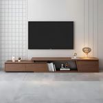 homary Extendable TV Stand with 3 D