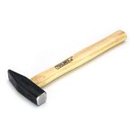 Toolimex Hammer with Lightweight Hickory Wood Handle| Ideal for Heavy Demolition Work, Bending Metals (300g)