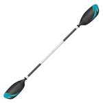 Propel Paddle Gear by Shoreline Marine Escaper Kayak Paddle, 87", Teal Black