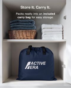 Active Era Single Inflatable Mattress – Air Bed with Built-In Pump
