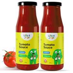 Little Joys Tomato Sauce For Kids | No Refined Sugar, No Added Preservatives, No Chemicals | 100% Vegetarian | Tomato Ketchup With Jaggery | Pack of 2 x 220gm