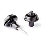 Jim Dunlop Straplock Flush Set - Black