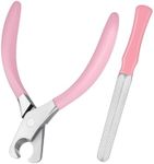HEYCROWN Large Dog Nail Clippers Wide Jaw Opening Heavy Duty Dog Nail Trimmer Cat Claw Clippers