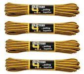 Grafters 140CM Strong Work/Hiking Boot Laces (Yellow/Brown)