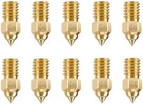 LEOWAY Ender 3 V3 SE Extruder Nozzles High Speed Brass Nozzle 3D Printer Accessories Extruder Nozzle for Ender-7/Ender-5 S1/Ender-3 V3 SE(8x0.4mm+2x0.6mm)