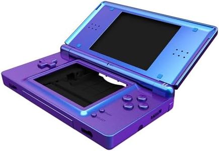 eXtremeRate Chameleon Purple Blue Replacement Full Housing Shell for Nintendo DS Lite, Custom Handheld Console Case Cover with Buttons, Screen Lens for Nintendo DS Lite NDSL - Console NOT Included