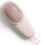 HOOPOES Mini Hair Brush for Men, Women & Kids - Detangling Hair Brush - Ultra-Soft IntelliFlex Bristles Brush for Natural, Curly, Straight, Wet or Dry Hair (Regular)