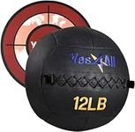 Yes4All U5WN 5.4kg Wall Ball - Soft Medicine Ball/Wall Med Ball for Full Body Workout and Strength Exercise