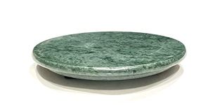 VINAYAK CRAFTERS Marble Roti Maker/Chakla/Rolling Board (10 in, Green Chakla 10 Inch)