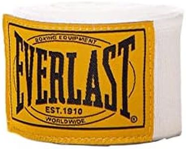Everlast Professional Hand Wraps (180-Inch, 1910 White)