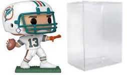 CLARKtoys Pop! Sports Dolphins Dan Marino #215 Vinyl Figure and Eco Tek Protector Case