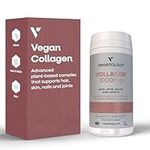 Vegetology Vollagen® Plant Based Complex – Plant Based Protein Alternative to Collagen – Amazing Hair Skin Nails Supplement – Delivers a Complex of Amino Acids (1000 mg - 60 Tablets)