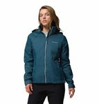 Columbia Women Omni-Shield Switchback IV Rain Jacket, Blue, L, Hiking | Trekking