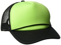 DECKY Two Tone Neon Trucker Cap, Green