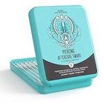 Base Labs Piercing Aftercare Swabs | Saline Solution for Ears, Nose, Belly, Body Piercings | 40 Swabs