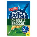 Batchelors Pasta 'n' Sauce, Cheese & Broccoli Flavour Instant Snack, 99 g Packet (Pack of 1)