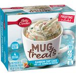 Betty Crocker Mug Treats Rainbow Chip Cake Mix - 4ct/13.9oz