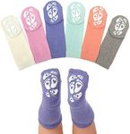 LA Active Anole Newborn & Infant Baby Socks - 6 Pairs - Knee High Boys Girls Cotton (Contemporary, 0-3 Months)