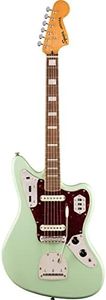 Squier Classic Vibe 70s Jaguar Electric Guitar, with 2-Year Warranty, Surf Green, Laurel Fingerboard