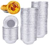 Yesland 500 Pack 3"Disposable Aluminum Foil Tart/Pie Tins Pans, Pans for Baking, Cooking, Storage & Reheating