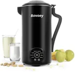 Nut Milk Maker, Automatic Nut Milk Maker Machine Almond Homemade Milk,Oat,Plant-Based Milk and Non-Dairy Beverages Almond Milk Maker,42oz Soy Milk Maker Delay Start/Self Clean/Boil Water/Keep Warm