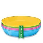 Plastic Plates Reusable. Dinner Plates Microwave Safe Plates, Microwave Safe Plates for Children. Plastic Picnic Plates Small 6 Units Plastic Reusable Plates Dishwasher Safe