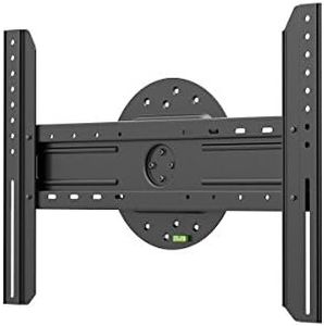 Monoprice 124267 TV Wall Mount Bracket | 360 Degree, Fixed, for TVs 37in to 70in, Max Weight 110lbs, VESA Patterns Up to 600x400 Rotating - Entegrade Series Black