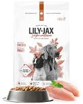 Dry Dog Food - No Corn or Soy - Protein Rich - Puppy Food - Adult Dog Food by Lily & Jax (Chicken, 2 kg (Pack of 1))