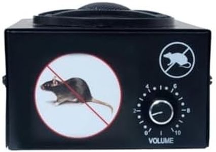 RepellQ Ultrasound Rat Repellent for Home Office Car Kitchen 1000 Sq Ft Area Coverage Plug and Play Electronic Rodent Repeller Pet and Child Safe Chemical Free Indoor Mouse Repellent Made in India