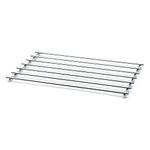 CKB Ltd® Medium Rectangular Metal Trivet Chrome Steel - Premium Worktop Saver Work Surface Protector Metal Mat For Resting Hot Cooking Pots & Pan 40 x 24cm
