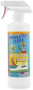 Absolutely Clean Litter Box Cleaner and Deodorizer, Eliminate Odors Quickly, Neutralizes Urine and Feces Odors in The Air and The Box, Make Litter Last Longer, Veteran Owned