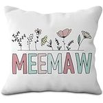 Wenyos Meemaw Gifts Pillow Covers 1