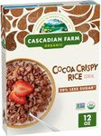 Cascadian Farm, Cereal Crispy Rice Cocoa Organic, 12 Ounce