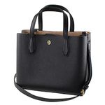 Tory Burch Womens Blake Small Tote Bag (Black), Black, Small